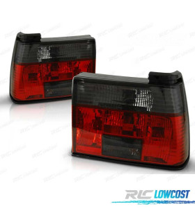 FEUX ARRIÈRE POUR VOLKSWAGEN VW JETTA 84-91 ROUGE FUMÉ