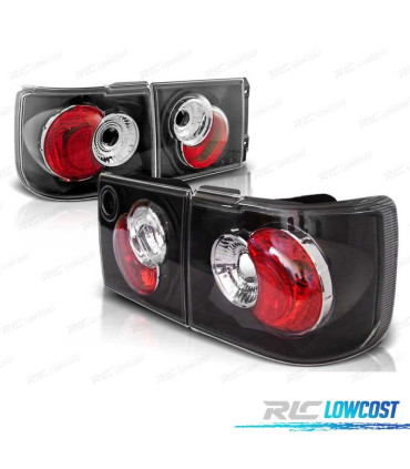 FEUX ARRIÈRE VOLKSWAGEN VW VENTO 92-98 FOND NOIR