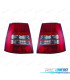 FEUX ARRIÈRE VOLKSWAGEN VW GOLF 3 91-98 LED ROUGE CHROMÉ