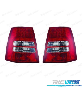 FEUX ARRIÈRE VOLKSWAGEN VW GOLF 3 91-98 LED ROUGE CHROMÉ