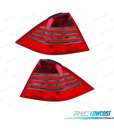 FEUX ARRIÈRE MERCEDES CLASSE S W220 02-05 LED ROUGE