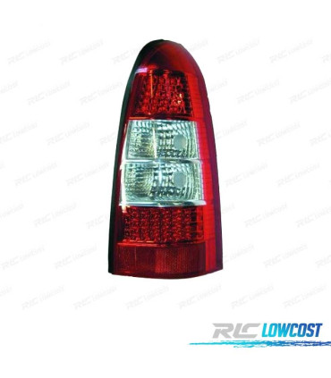 FEUX ARRIÈRE LED OPEL ASTRA G CARAVAN 97-04 ROUGE BLANC