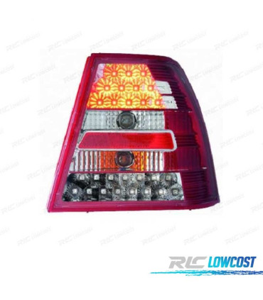 FEUX ARRIÈRE LED VOLKSWAGEN VW BORA 98-05 FOND ROUGE