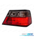 FEUX ARRIÈRE MERCEDES CLASSE E W124 85-95 LED ROUGE FUMÉ