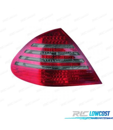 FEUX ARRIÈRE MERCEDES CLASSE E W211 02-06 LED ROUGE GRIS