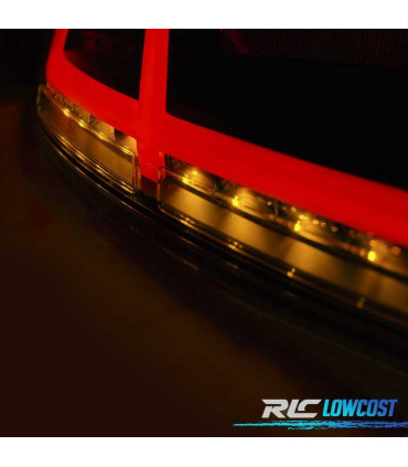 FEUX ARRIÈRE AUDI TT 06-14 FULL LED LIGHT BAR DYNAMIQUE ROUGE FUMÉ