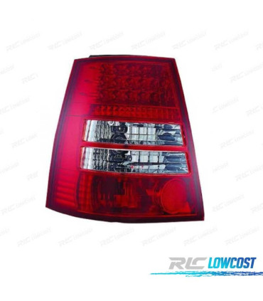 FEUX ARRIÈRE VOLKSWAGEN VW GOLF 4 VARIANT 97-03 LED ROUGE CHROMÉ