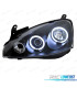 PHARES OPEL CORSA C 00-06 ANGEL EYES CCFL FOND NOIR