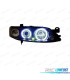 PHARES OPEL VECTRA B 96-98 ANGEL EYES CCFL FOND NOIR