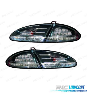 FEUX ARRIÈRE SEAT LEON 1P 04-09 LED FOND NOIR
