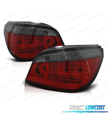 FEUX ARRIÈRE BMW E60 03-07 LED ROUGE FUMÉ