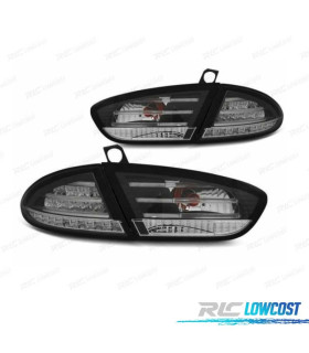 FEUX ARRIÈRE SEAT LEON 09-12 LED FOND NOIR