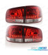 FEUX ARRIÈRE VOLKSWAGEN VW TOUAREG 02-10 LED ROUGE CHROME