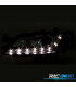 PHARES OPEL VECTRA B 99-02 FEUX DE JOUR LED FOND NOIR