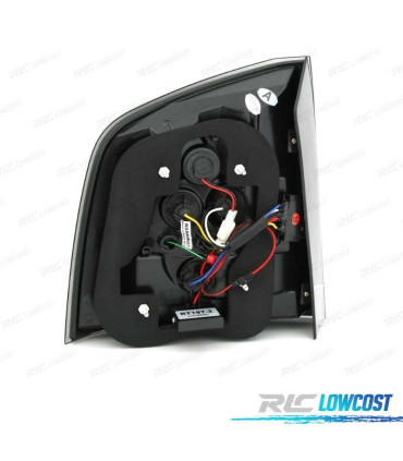 FEUX ARRIÈRE SKODA OCTAVIA KOMBI 05-13 LED ROUGE FUMÉ