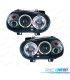 PHARES VOLKSWAGEN VW GOLF 4 97-03 ANGEL EYES CCFL FOND NOIR