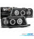 PHARES AUDI 80 91-94 ANGEL EYES FOND NOIR