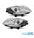 PHARES BMW Z4 E85 03-09 ANGEL EYES FOND CHROME
