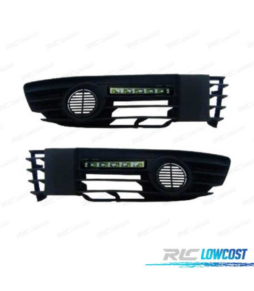 GRILLES FEUX DIURNES VOLKSWAGEN VW PASSAT 3BG 00-05 CLAIR FUMÉ