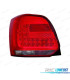 FEUX ARRIÈRE VOLKSWAGEN VW POLO 6R 09-14 LED ROUGE