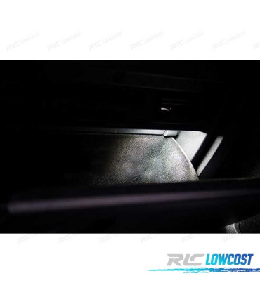 KIT 13 AMPOULES LED INTÉRIEUR POUR VOLKSWAGEN VW GOLF 7R MK7 GOLF R MKVII 2014-2016