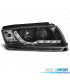 PHARES LED DAYLIGHT SKODA FABIA 99-07 FOND NOIR