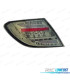 FEUX ARRIÈRE MERCEDES CLASSE C W204 07-11 LED FOND CHROME FUMÉ