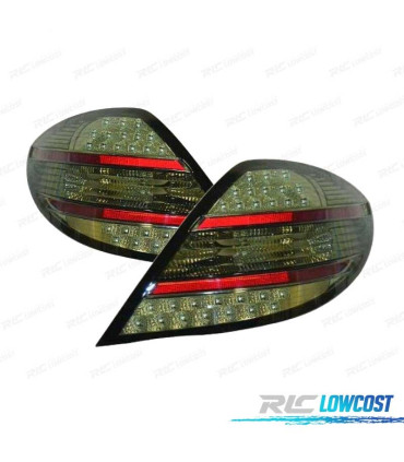 FEUX ARRIÈRE MERCEDES CLASSE SLK R171 04-11 LED FOND CHROME