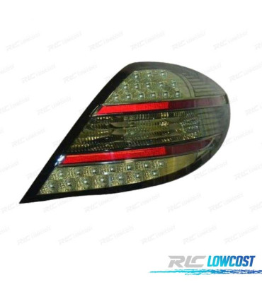 FEUX ARRIÈRE MERCEDES CLASSE SLK R171 04-11 LED FOND CHROME