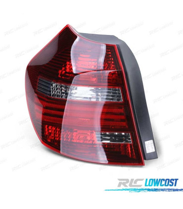 FEUX ARRIÈRE BMW E81 E87 LCI 07-11 ROUGE FUMÉ