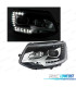PHARES VOLKSWAGEN VW TRANSPORTER T5 10-15 FOND DAYLIGHT NOIR TYPE XENON
