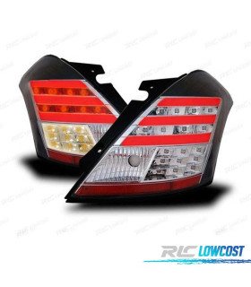 FEUX ARRIÈRE POUR SUZUKI SWIFT SPORT 10-17 LED BAR LTI NOIR