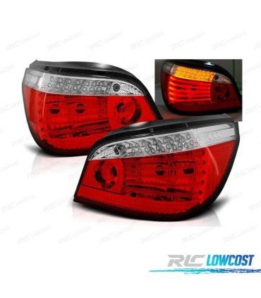 FEUX ARRIÈRE BMW E60 03-07 LED DYNAMIQUE ROUGE BLANC