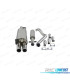 LIGNE D'ÉCHAPPEMENT INOX AUDI A3 8L SEAT LEON 1M ET GOLF 4