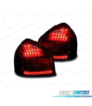 FEUX ARRIÈRE AUDI A3 8L 96-03 LED FOND CHROMÉ