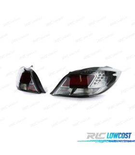 FEUX ARRIÈRE POUR OPEL INSIGNIA 08-13 LED FOND CHROMÉ FUMÉ