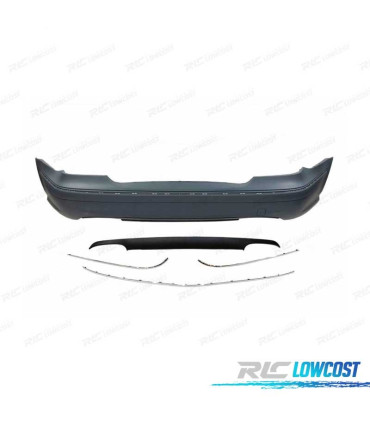 PARE CHOCS ARRIÈRE POUR MERCEDES W211 02-06 BERLINE LOOK AMG