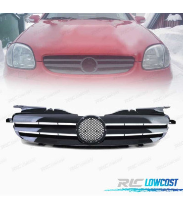 CALANDRE MERCEDES CLASSE SLK R170 COUPE 96-04 LOOK SPORT NOIR