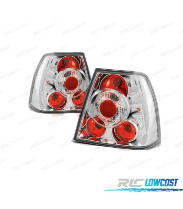 FEUX ARRIÈRE VOLKSWAGEN VW BORA LIMOUSINE 98-05 CHROMÉ CLASSIC