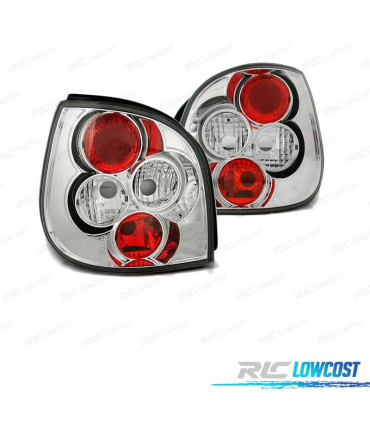 FEUX ARRIÈRE POUR RENAULT SCENIC 99-03 CHROMÉ