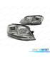 PHARES POUR VOLKSWAGEN VW GOLF 7 12-17 DAYLIGHT U-TYPE LED CHROMÉ