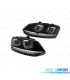 PHARES POUR VOLKSWAGEN VW POLO 6R 09-14 U-TYPE CLIGNOTANTS DYNAMIQUES LED NOIR