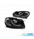 PHARES VOLKSWAGEN VW GOLF 6 08-12 FOND NOIR DRL