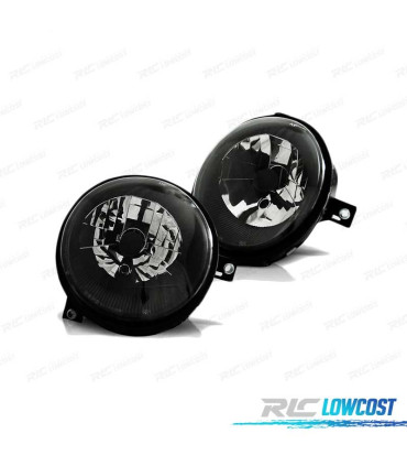 PHARES POUR VOLKSWAGEN VW LUPO 98-05 NOIR