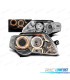 PHARES POUR VOLKSWAGEN VW PASSAT B6 3C 05-10 ANGEL EYES CHROMÉ