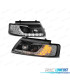 PHARES POUR VOLKSWAGEN VW PASSAT 3B 96-00 DAYLIGHT CLIGNOTANT LED NOIR