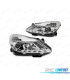 PHARES POUR OPEL CORSA 06-11 DAYLIGHT LED CLIGNOTANT CHROMÉ