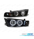PHARES MITSUBISHI GALANT 8 EA0 96-06 ANGEL EYES CCFL + LED NOIR