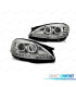 PHARES DIURNES POUR MERCEDES W221 05-09 CHROMÉ