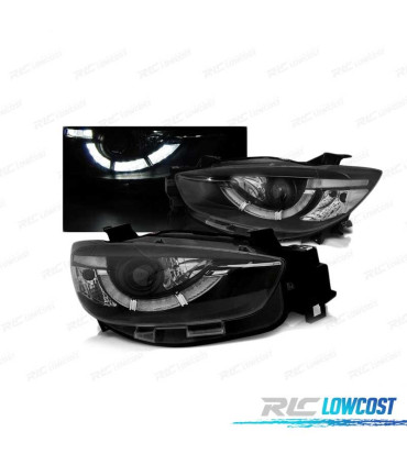PHARES LED TRU DRL MAZDA CX-5 11-15 NOIR LED